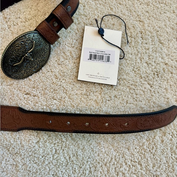Spell Bull Head Belt S/M